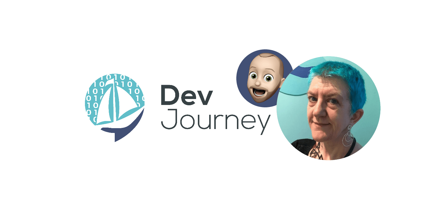 Clare Sudbery surfing on her imposter syndrome and other things I learned recording her DevJourney (#156)